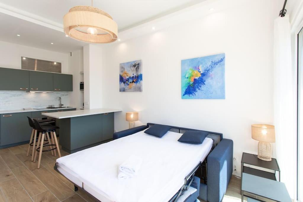 #43 Design Terrace Ac Wifi Sea View 1min Nizza