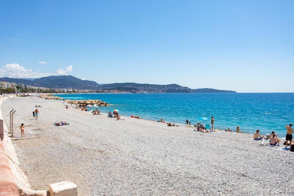 #43 Design Terrace Ac Wifi Sea View 1min Appartamento Nizza